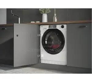 HAIER HWQ90B416FWB Integrated 9 Kg 1600 Spin Washing Machine