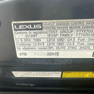 Lexus RX 2015 Black