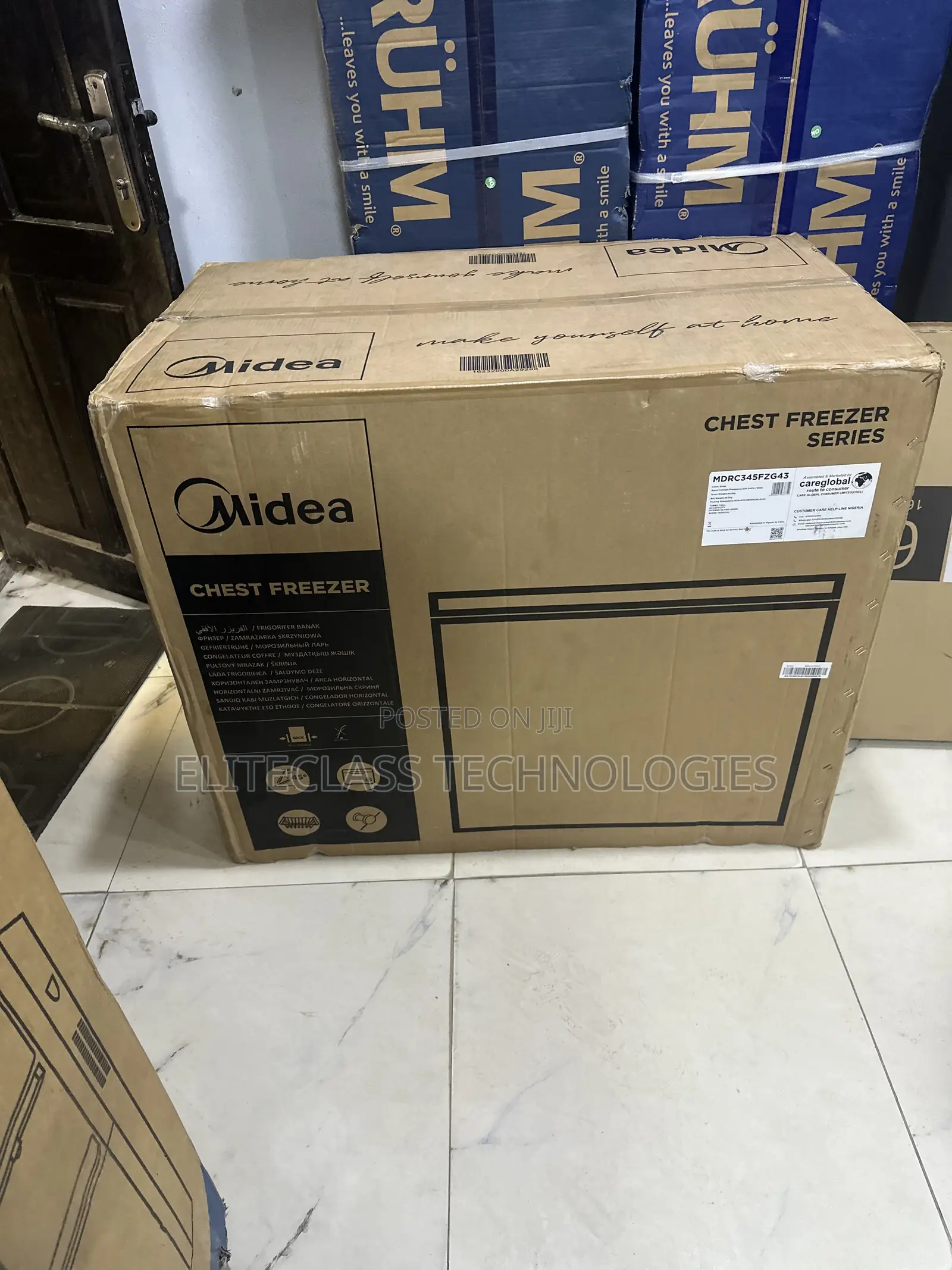 (Midea Chest Freezing Appliance 250L)
