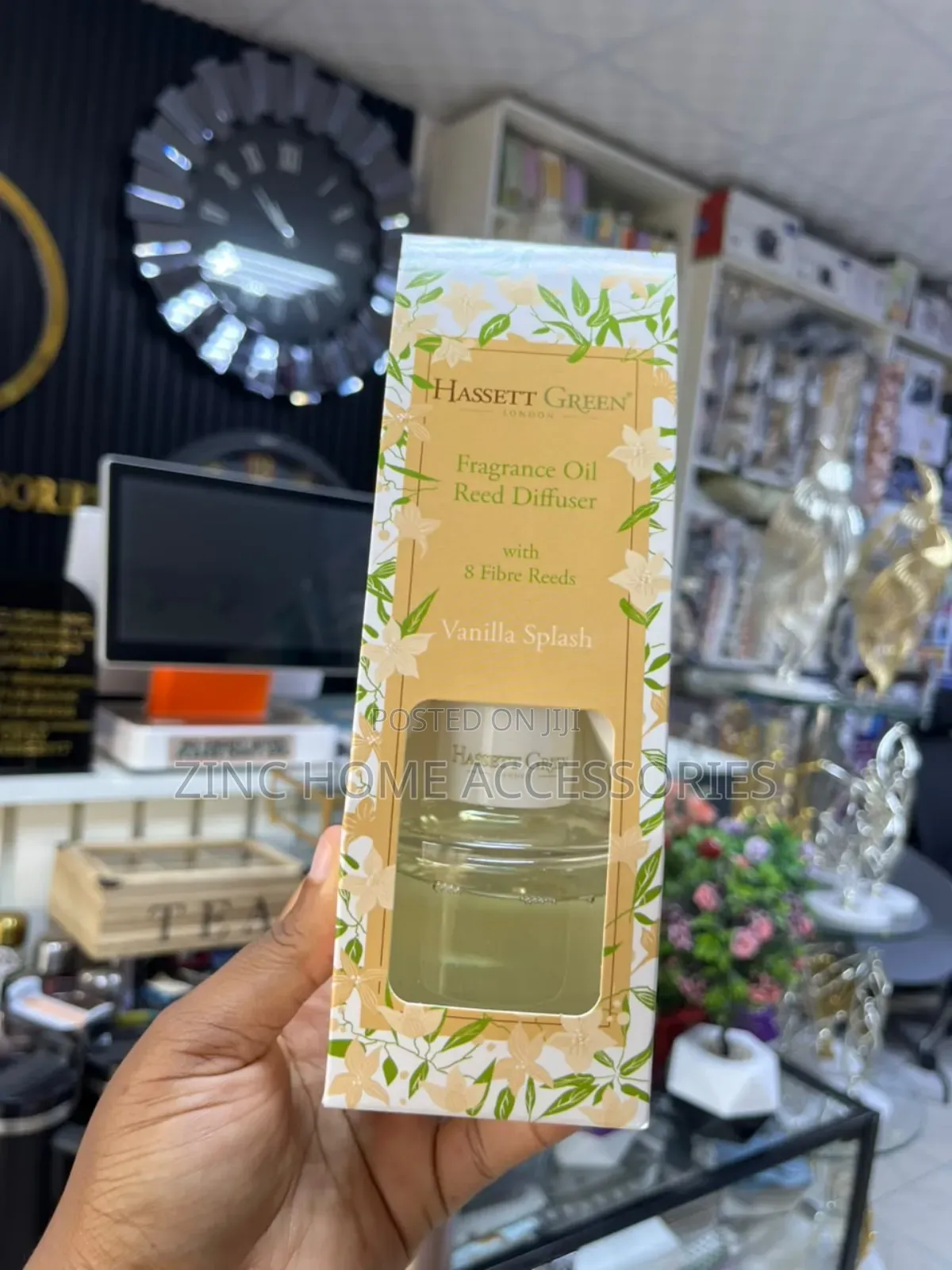 Hasset and Green Reed Diffuser