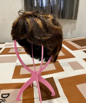 Piano Wavy Pixie Cut Skull Cap