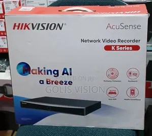Hikvision AcuSense K Series Network Video Recorder (NVR) With PoE