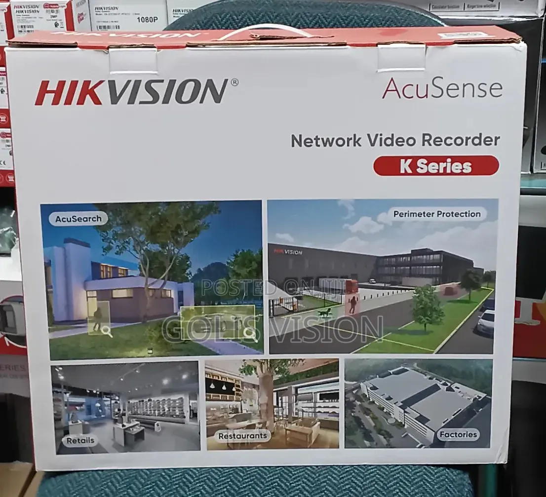 Hikvision AcuSense K Series Network Video Recorder (NVR) With PoE