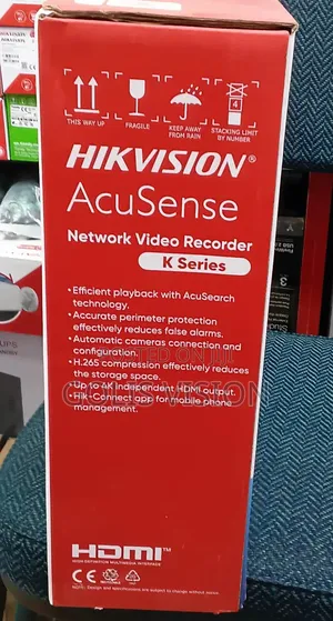 Hikvision AcuSense K Series Network Video Recorder (NVR) With PoE