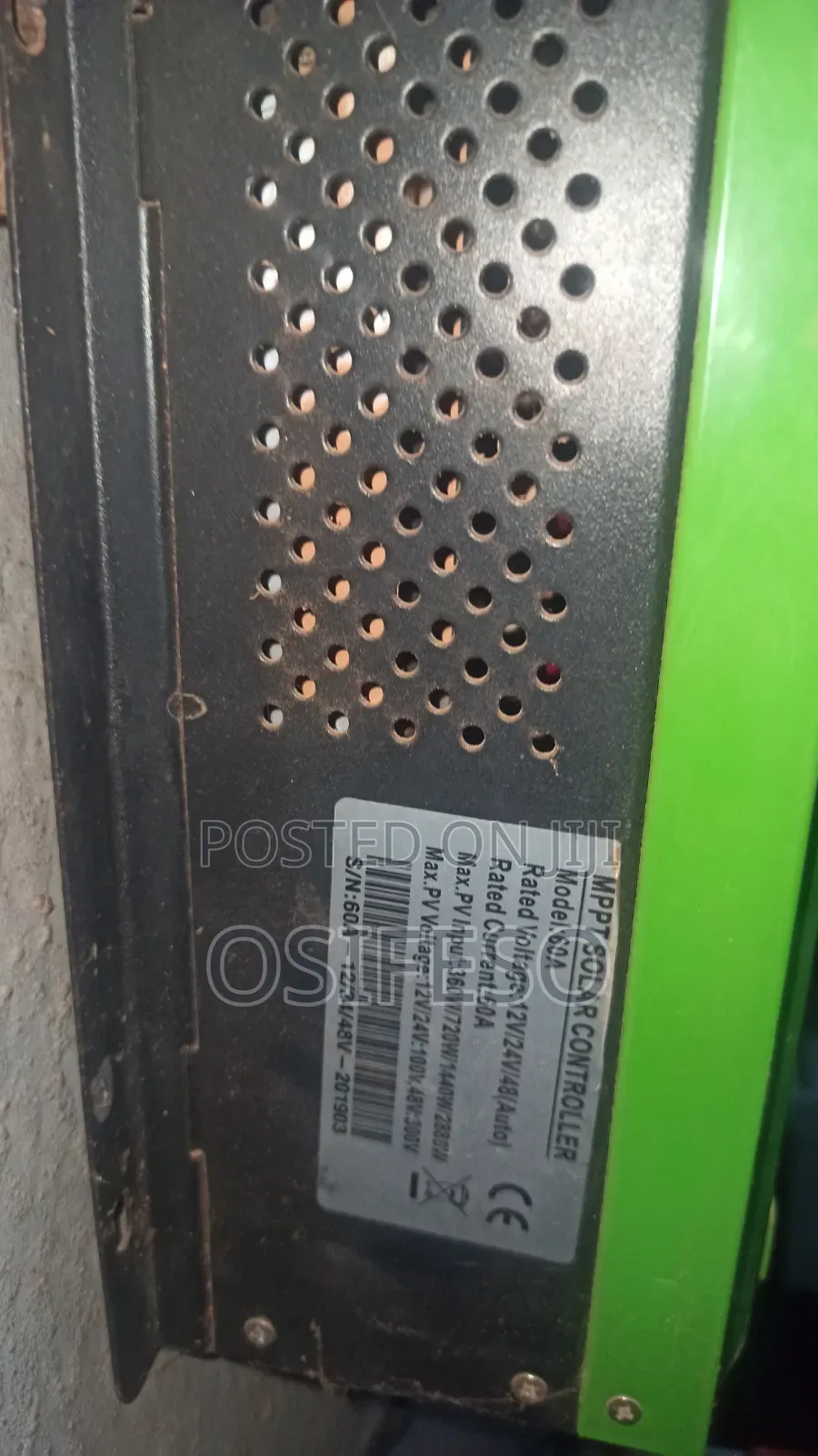MPPT Solar Charge Controller 60A