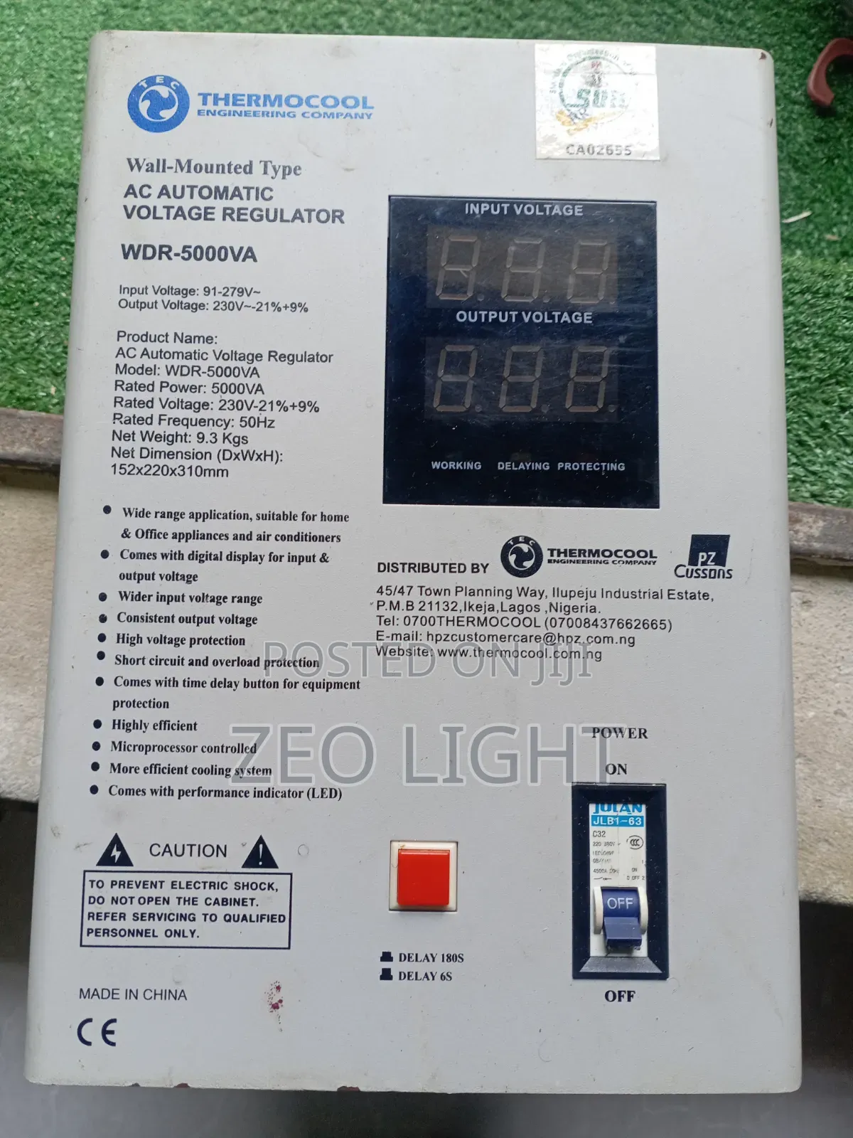 5kva Stabilizer
