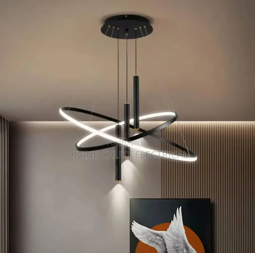 Led 3dropping Chandelier Light