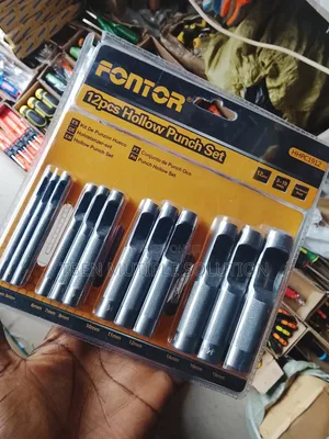 Fontor 12pcs Hollow Punch Set