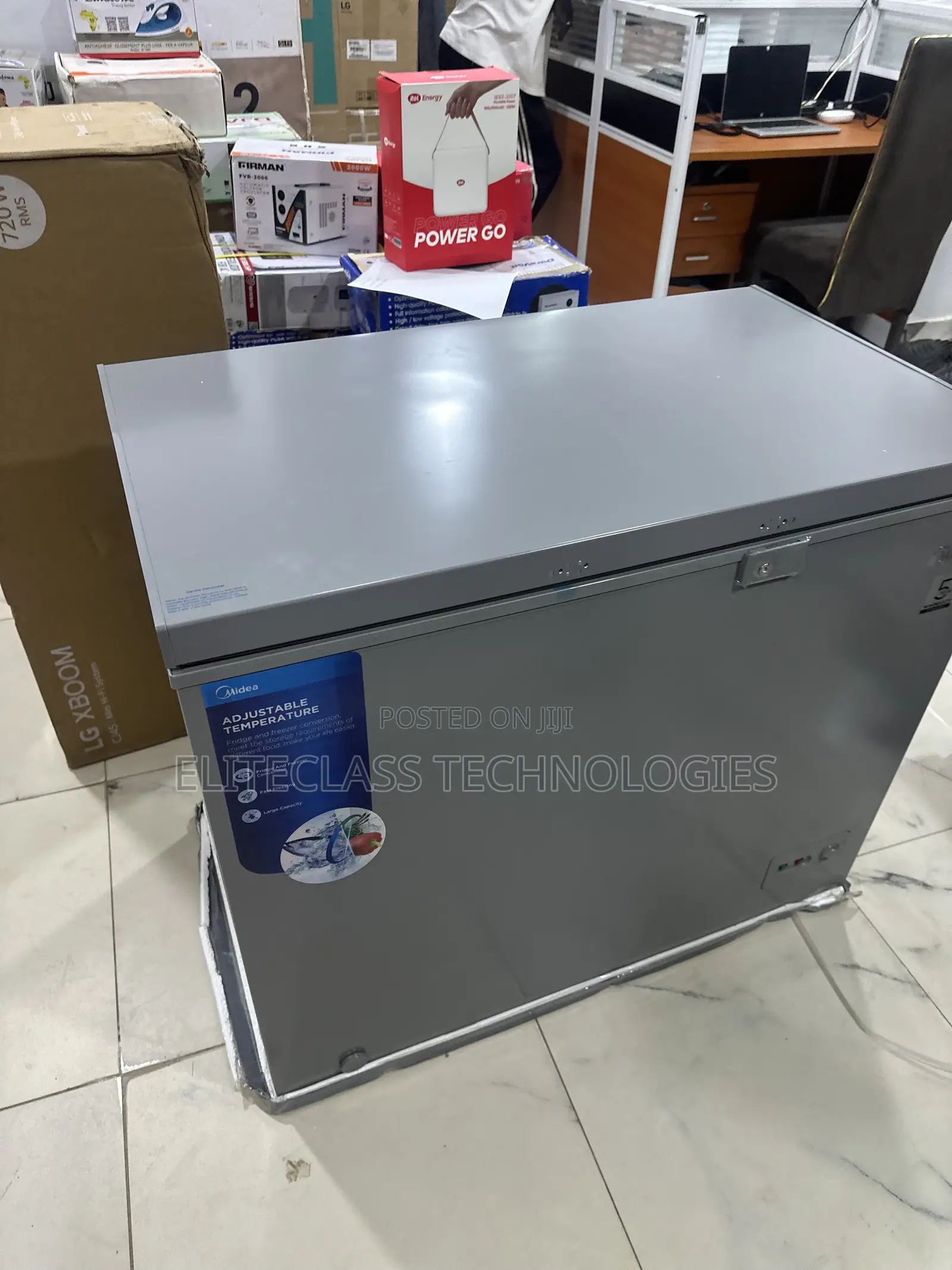 250L Midea Deep Freezing Appliance {Chest Freezer}