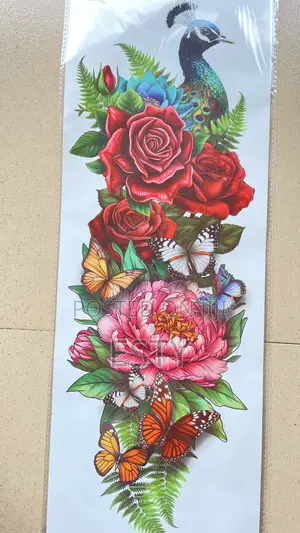 Colorful Temporary Tattoo Stickers