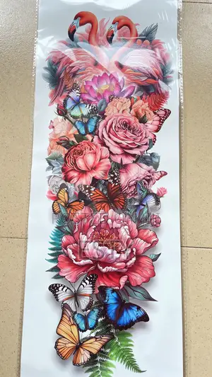 Colorful Temporary Tattoo Stickers