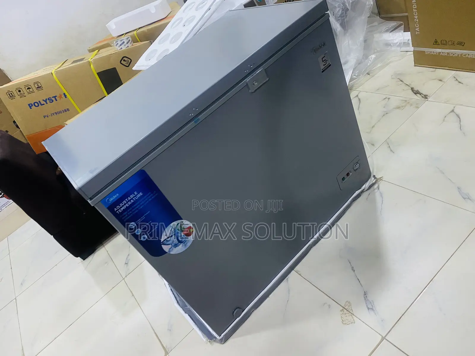 Midea 249L Chest Freezer – Spacious Storage With Convertible Fridge