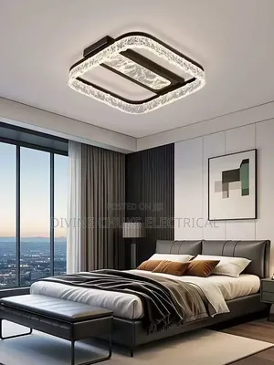Led Luxury Flush Chandelier