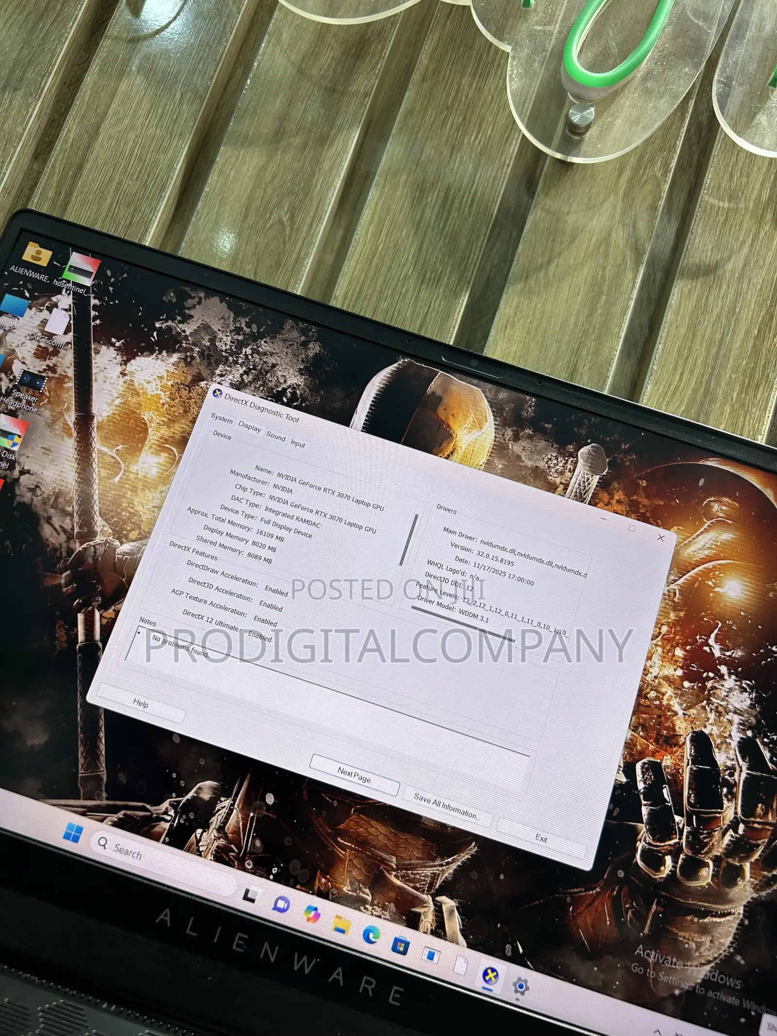 Laptop Alienware M15 R6 16GB Intel Core i7 SSD 1T