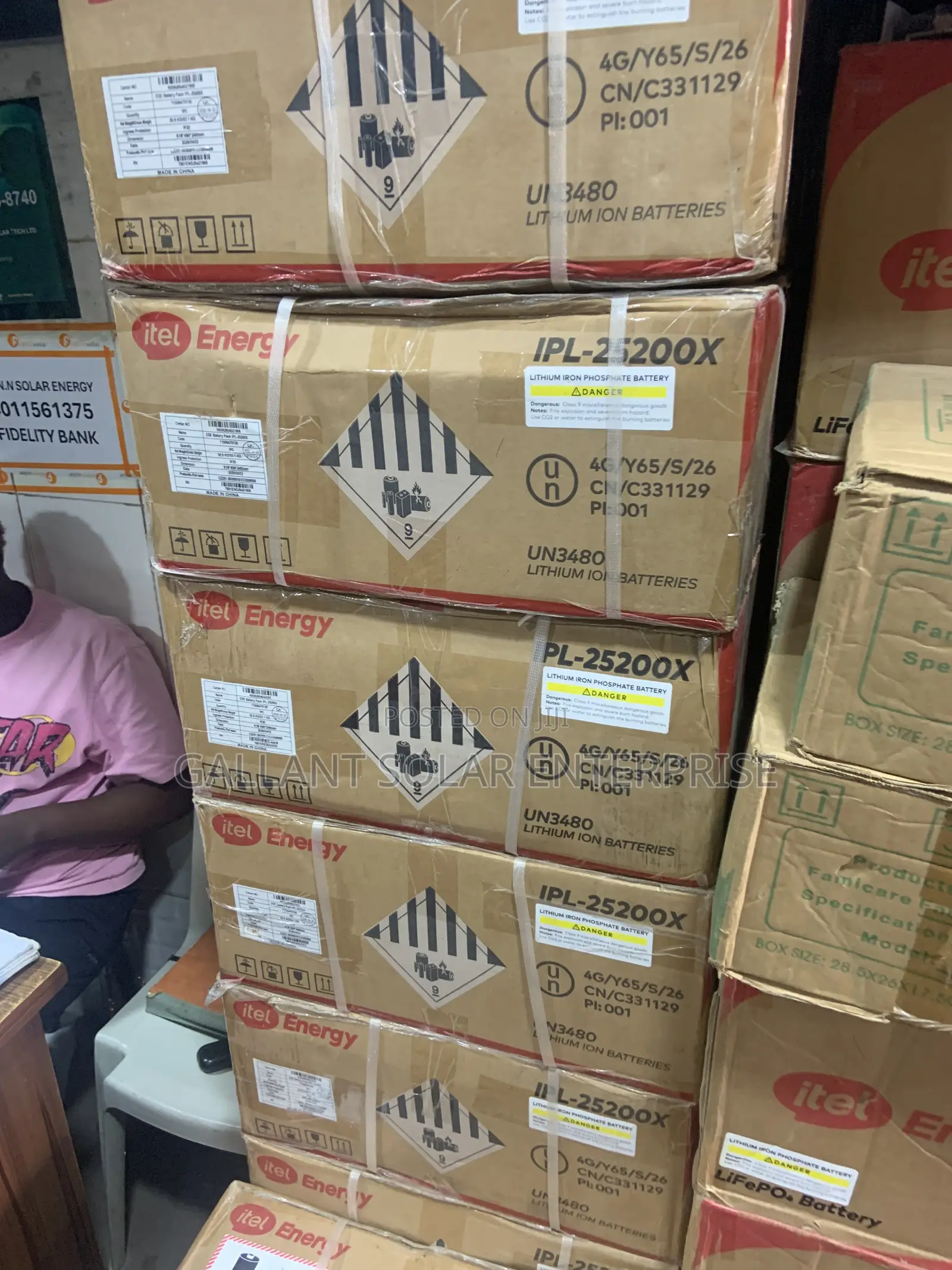 Itel 5kwh Lithium Battery 24v