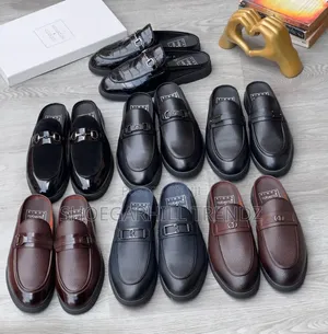 Quality Men's Mules Half Shoes in Leather and Suede Comfy Designs