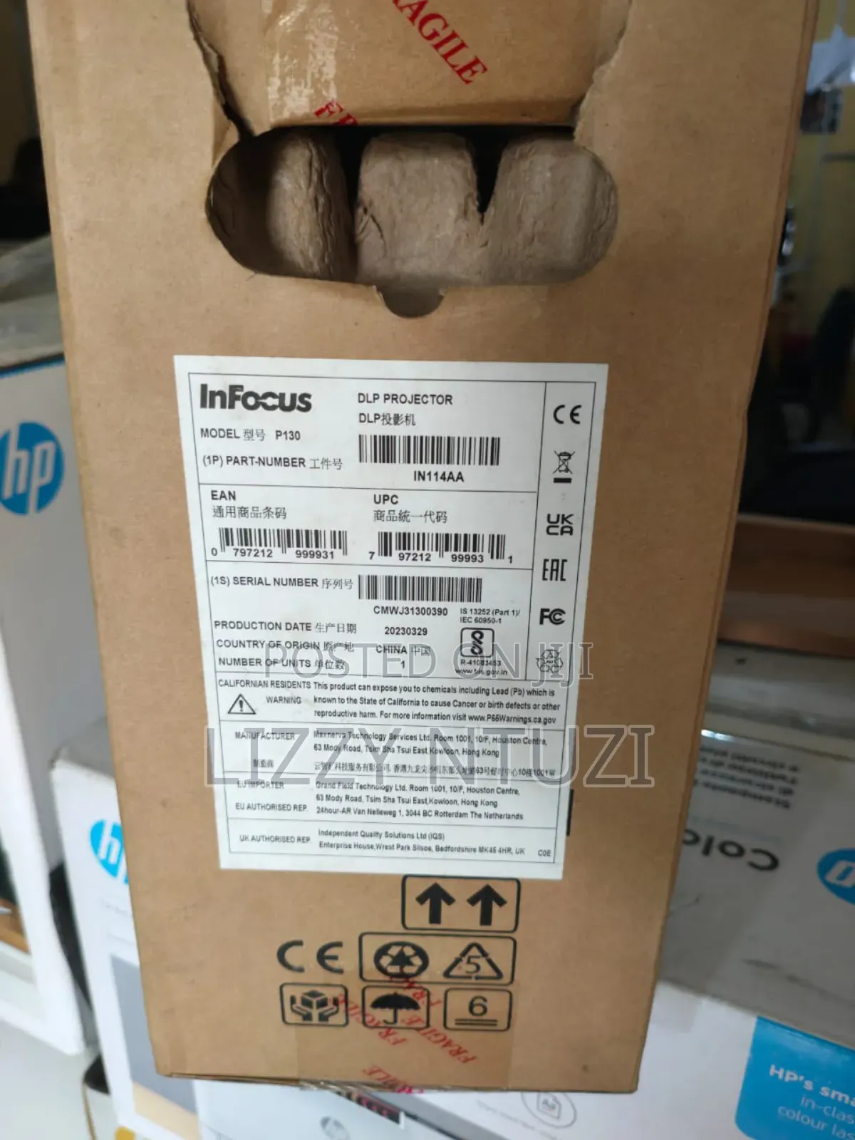 Infocus In114aa DPL Projector