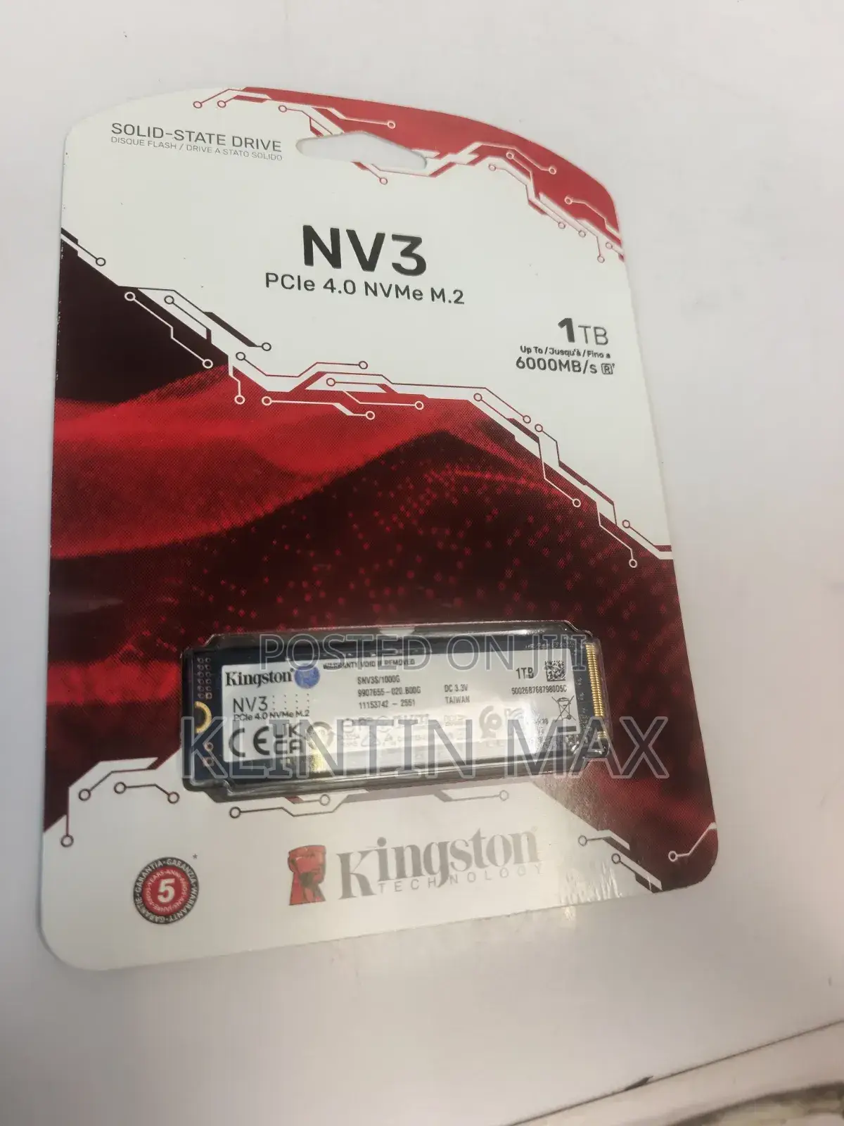 Kingston 1TB Nvme SSD