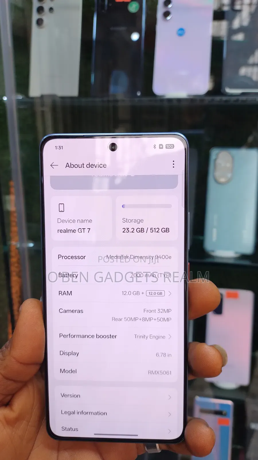 New Realme GT 7 512 GB