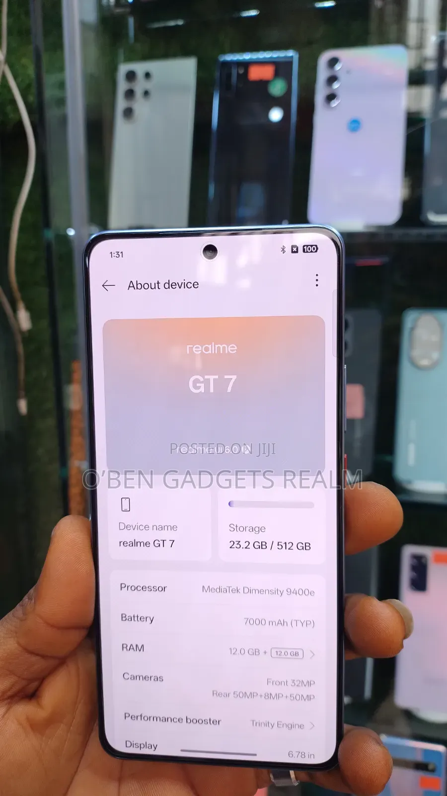 New Realme GT 7 512 GB