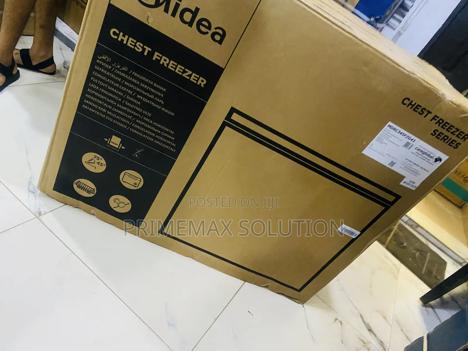 Midea 249L Chest Freezer – Energy Efficient Whisper Quiet