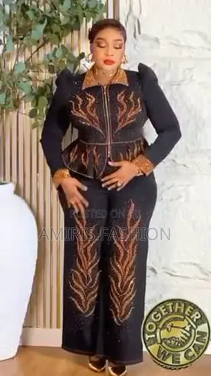 Beautiful Luxury Turkey Two-Piece Trousers