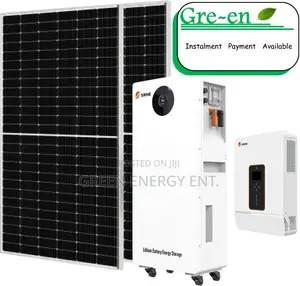 Pay-Small-Small: SRNE 20KW+48KWh Inverter System + 600W Panels (X30)