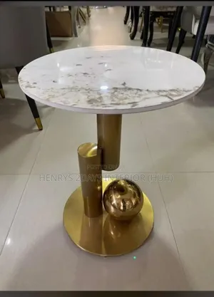 Side Stools Big Size and Small Marble Top