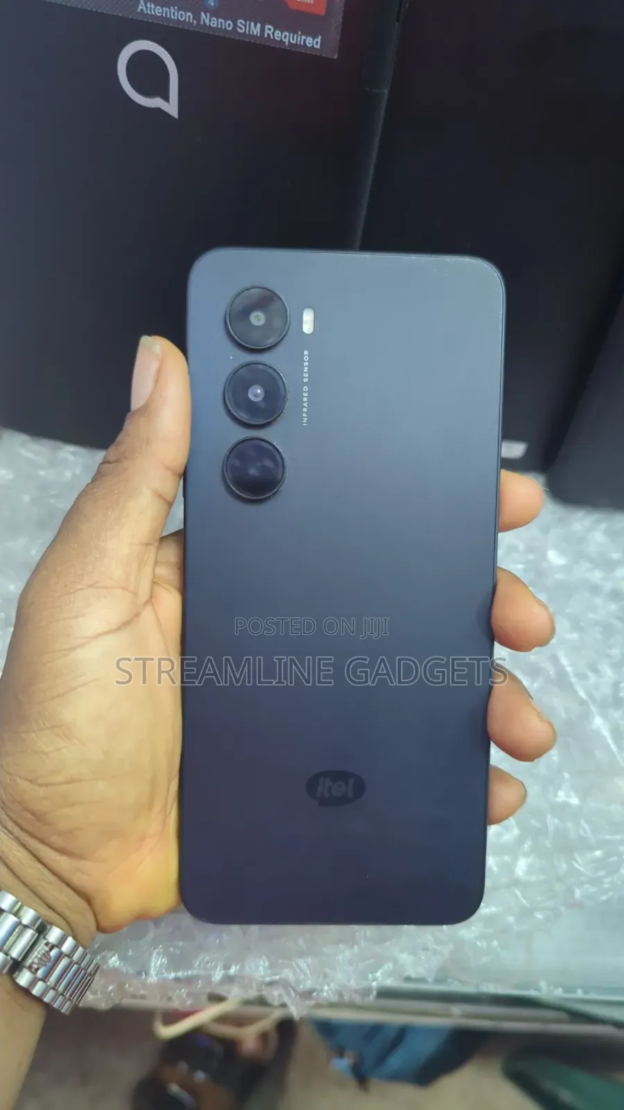Itel A100 128 GB Black