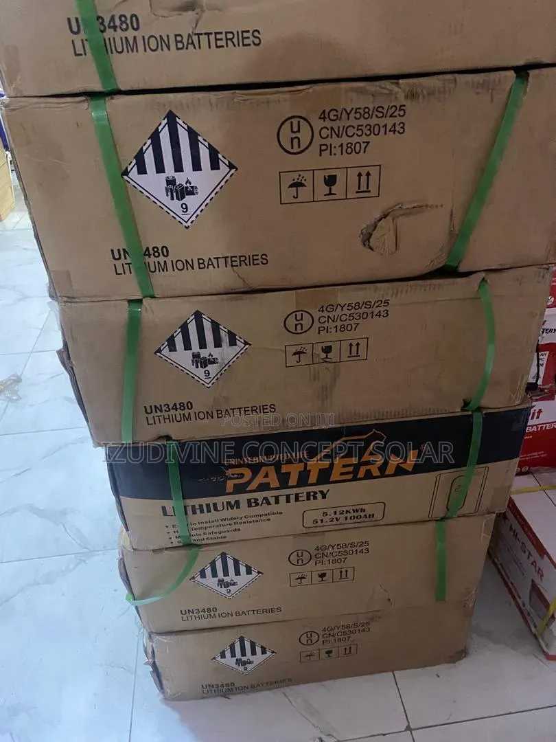 5.12kwh 51.2v Pattern Lithium Battery