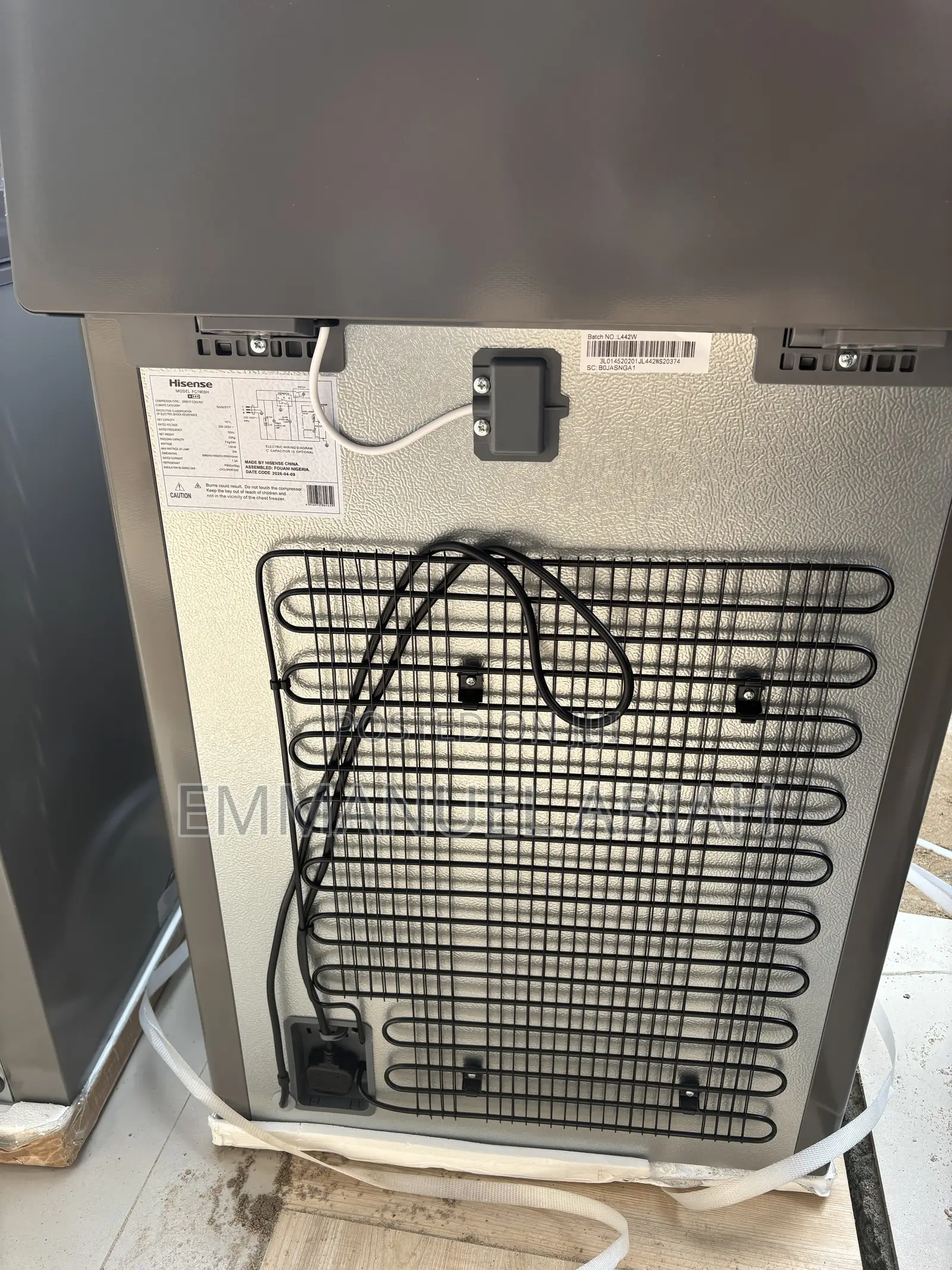 Hisense (141L) Chest Freezer