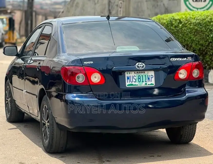 Toyota Corolla 2007 Blue