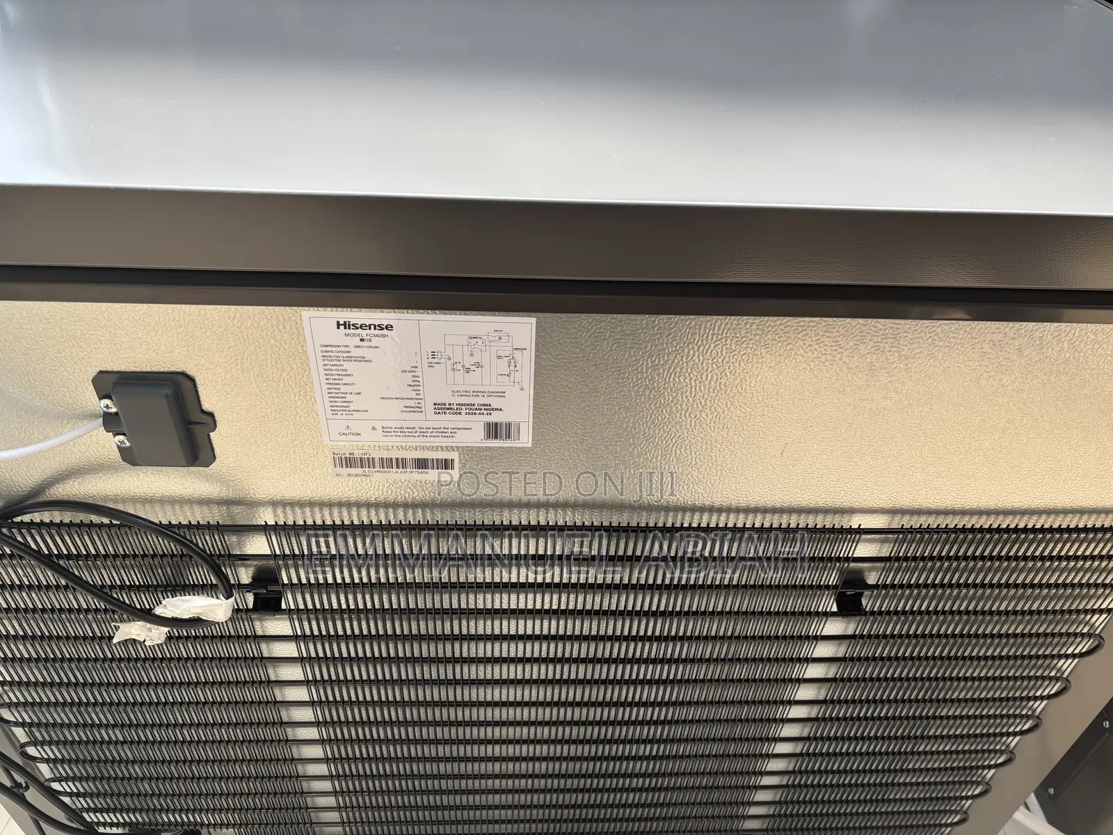 Hisense (240L) Chest Freezer