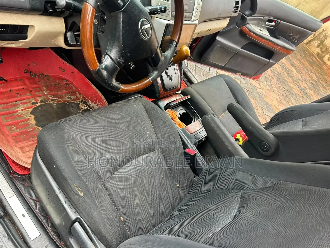 Lexus RX 2006 Red