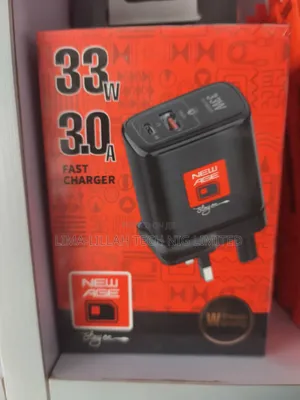 33Watt New Age Charger Plus Type C Cable