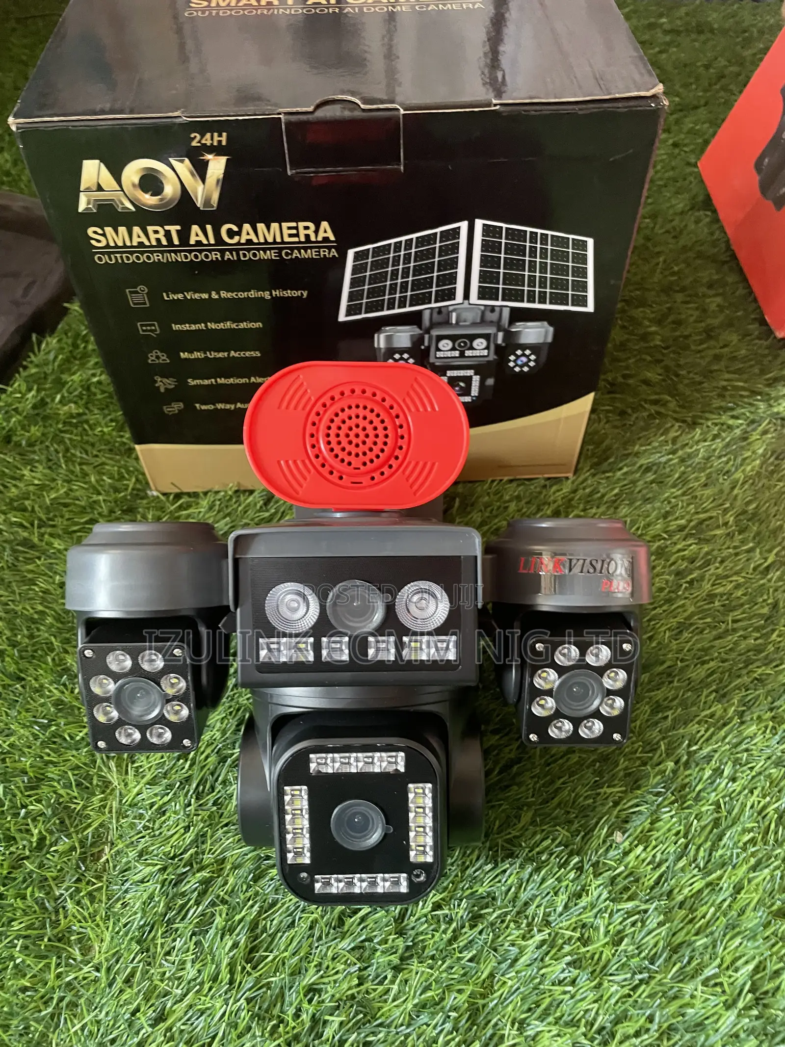 Triple Lens AI Solar 4g Camera With 2way Talk