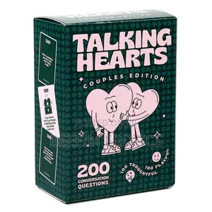 Talking Hearts Card Game for Couples Intimate Game for Connection