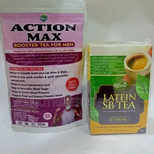 Latein Sb Tea and Action Max Booster Tea (Restores Sexual Confidence)
