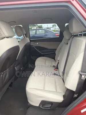 Hyundai Santa Fe 2016 Red