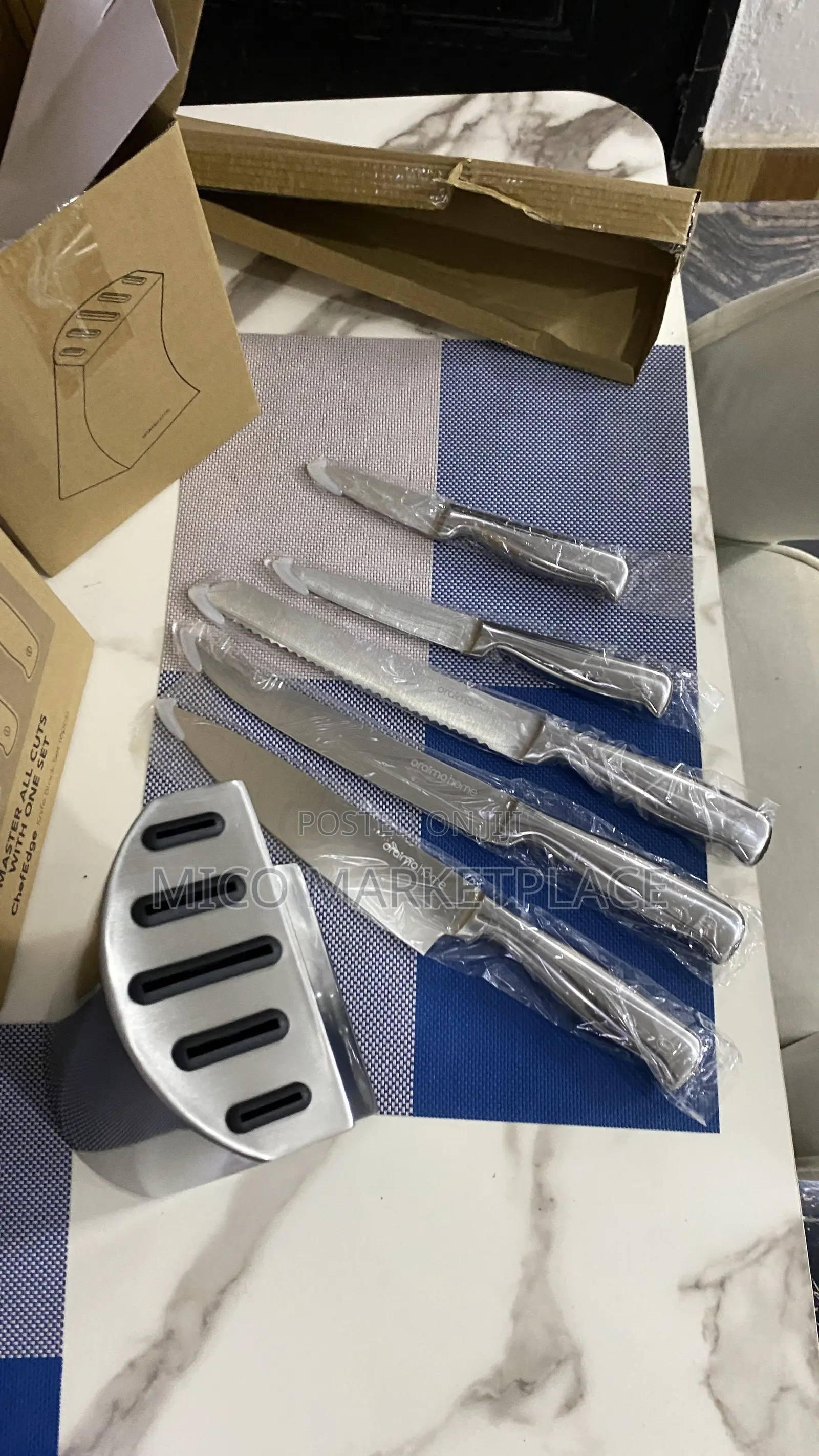 Oraimo ChefEdge All in One Knife Block Set