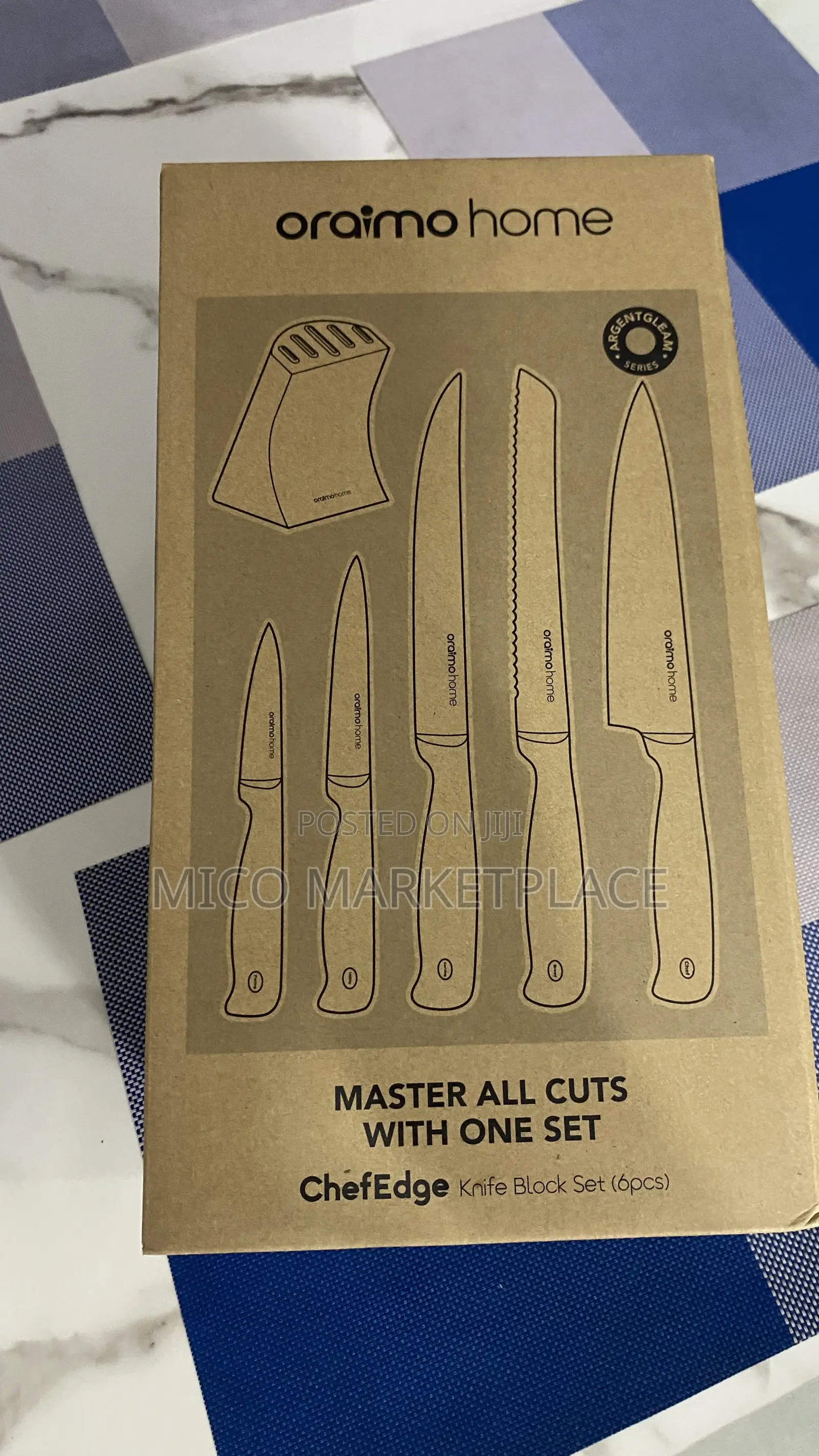 Oraimo ChefEdge All in One Knife Block Set