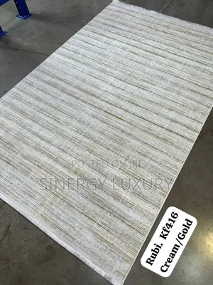 7x10fts Cream,gold Quality Turkish Center Rug