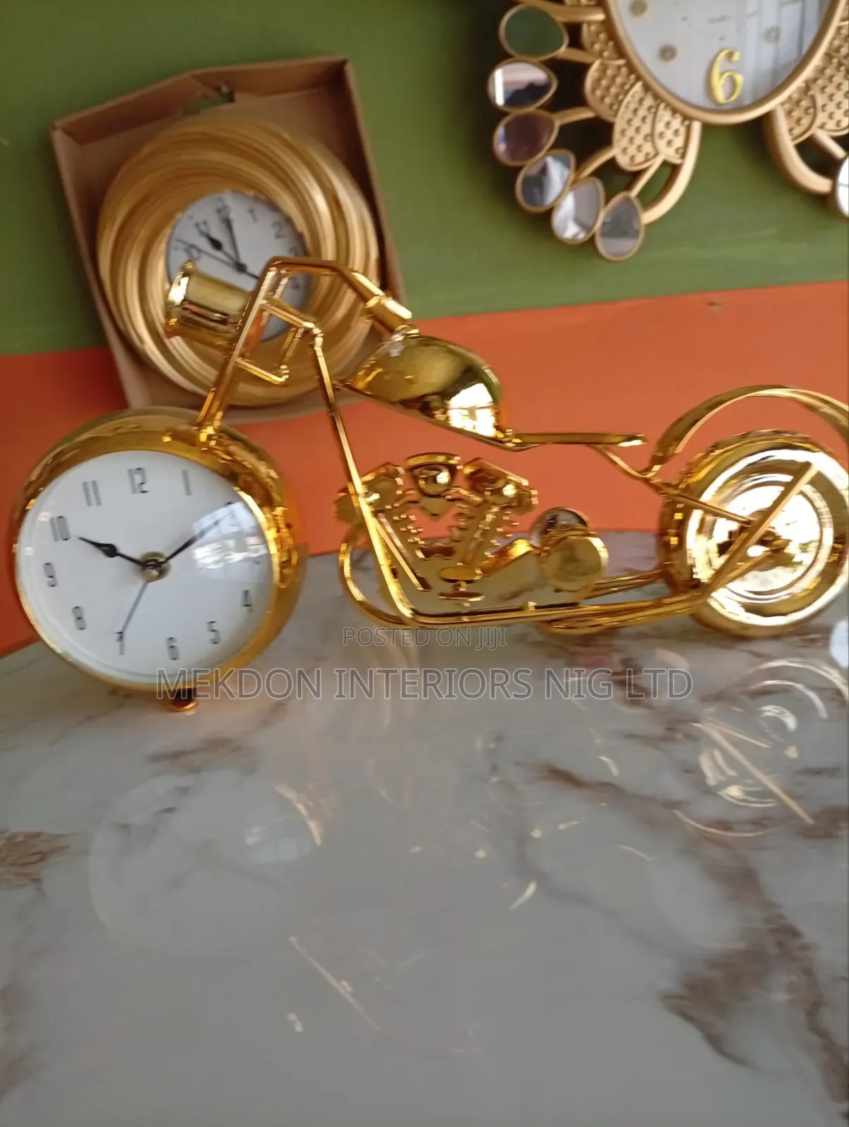Motorcycle Clock