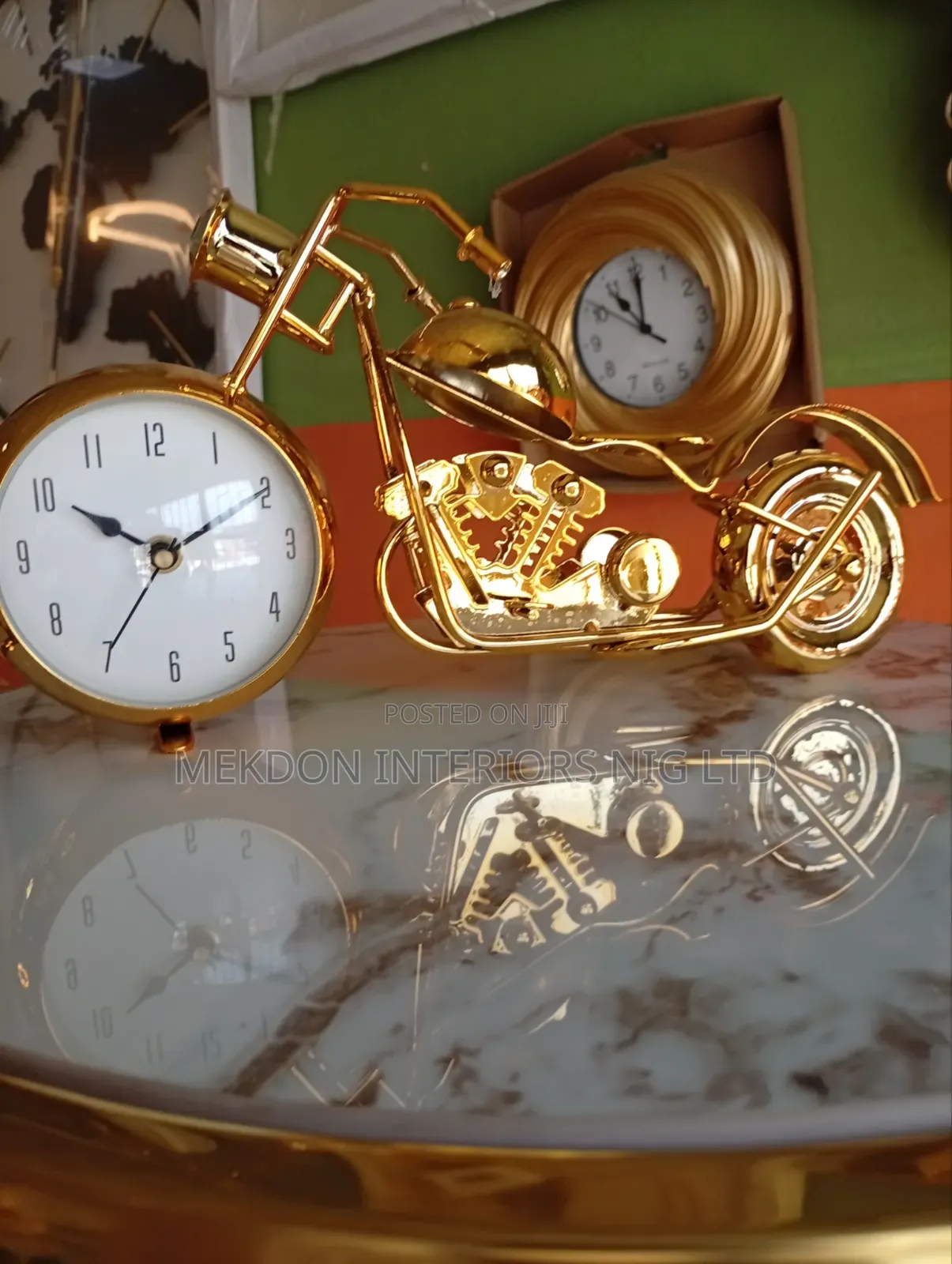 Motorcycle Clock
