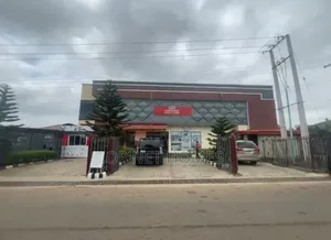 A Building Containing a Supermarket and Bakery