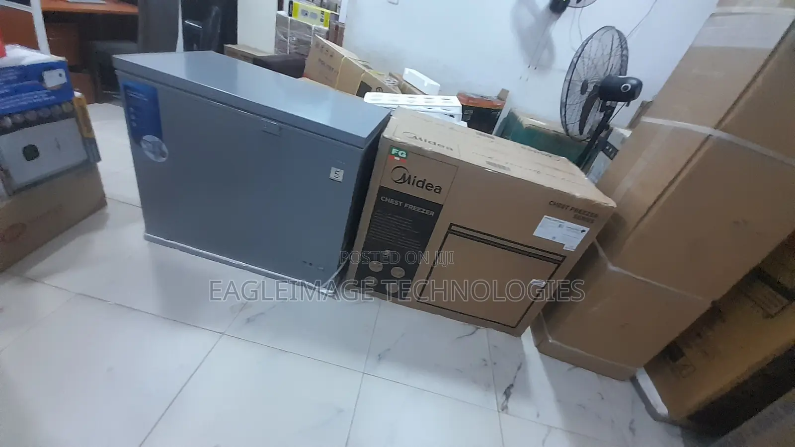 New Midea Deep Freezer With 249L Storage Capacity