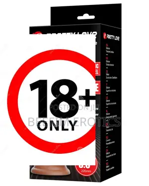 8.6 Inch Thick and Firm Flexible Anal Dildo With Strong Suction Cup