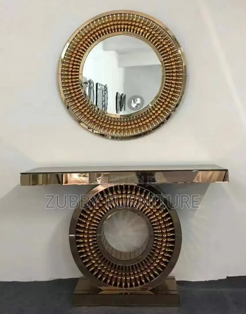 Brand New Quality and Imported Turkey Mirror Console