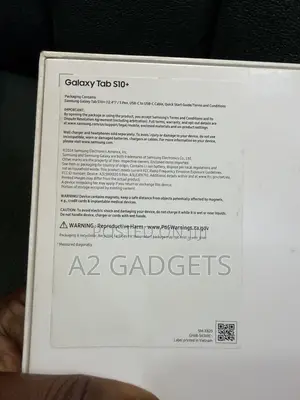 New Samsung Galaxy Tab S10+ 5G 256 GB Gray