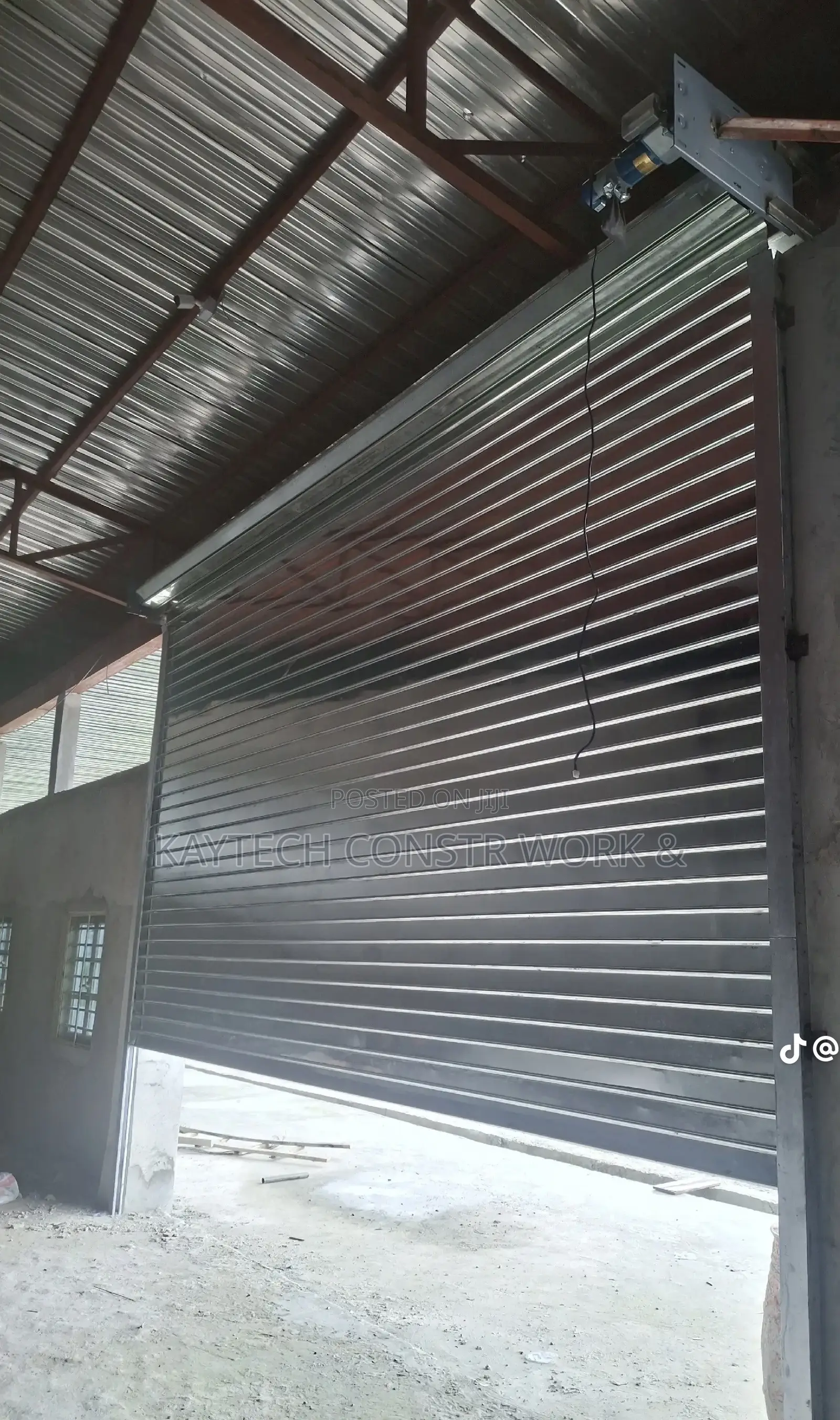 Heavy-Duty Automatic Roller Shutters